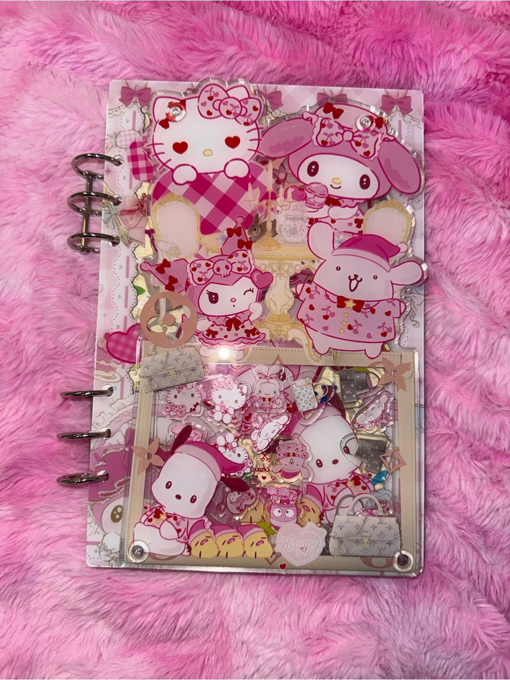 Sanrio Family Designer Shaker Notebook✨